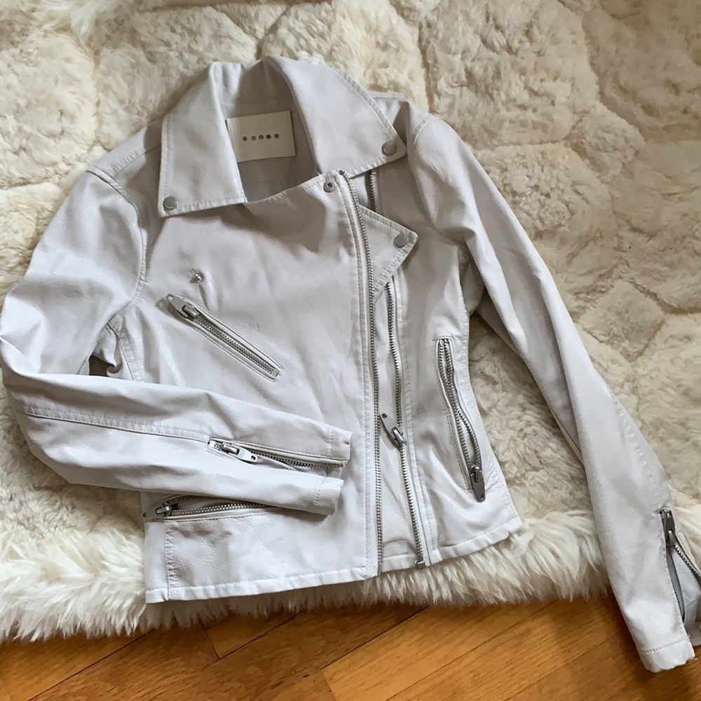 Faux Leather Moto Jacket